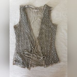 Koralline firenze vest, M, brown